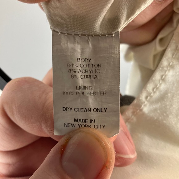 HUNTER BELL Striped Midi Dress Black White 2 - Picture 5 of 5